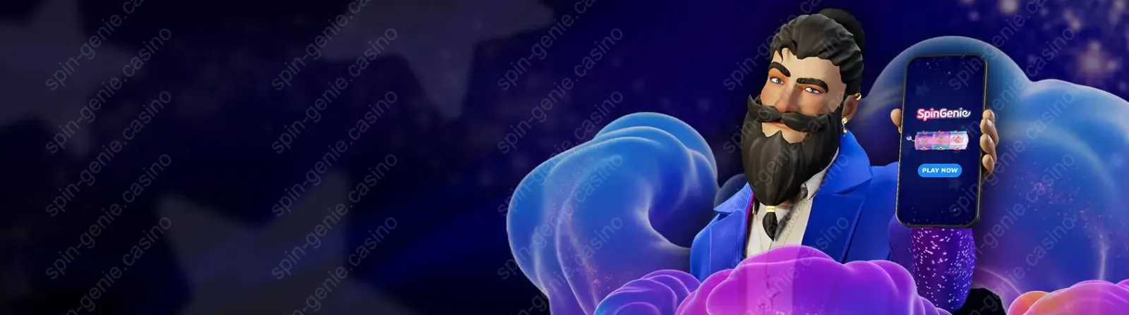 Spingenie Casino Interface Banner